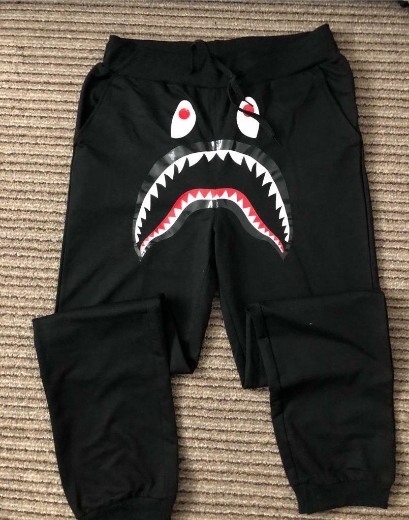 bape tracksuit bottoms